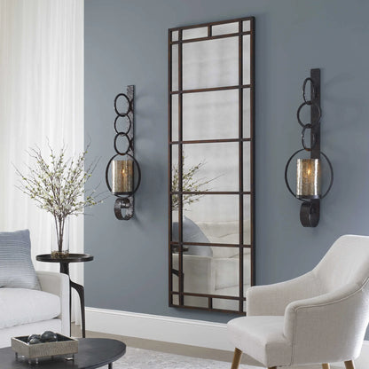 Antique Bronze Mirror