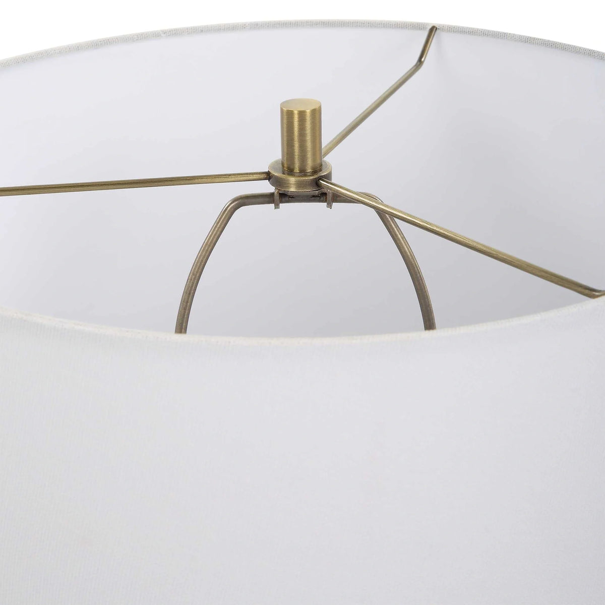 Polished Black Table Lamp