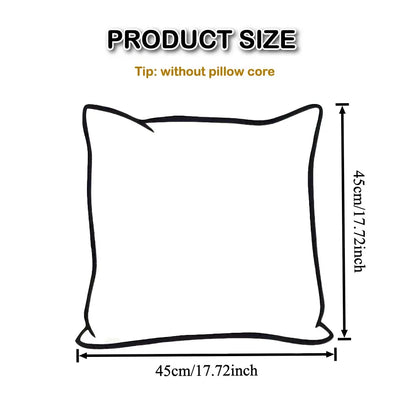4Pcs Chenille Textured Throw Pillow Covers