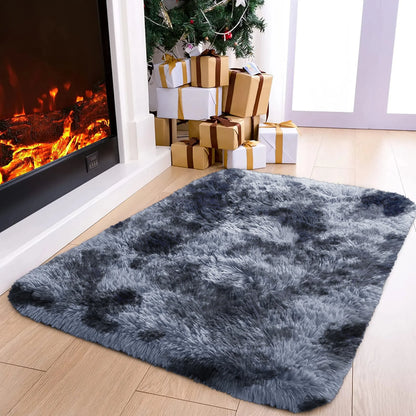 Transform Your Space with the Imperial Homeware Modern Tie Dye Shaggy Rug - Soft, Anti-Skid, and Fluffy for Ultimate Comfort in Your Living Room or Bedroom