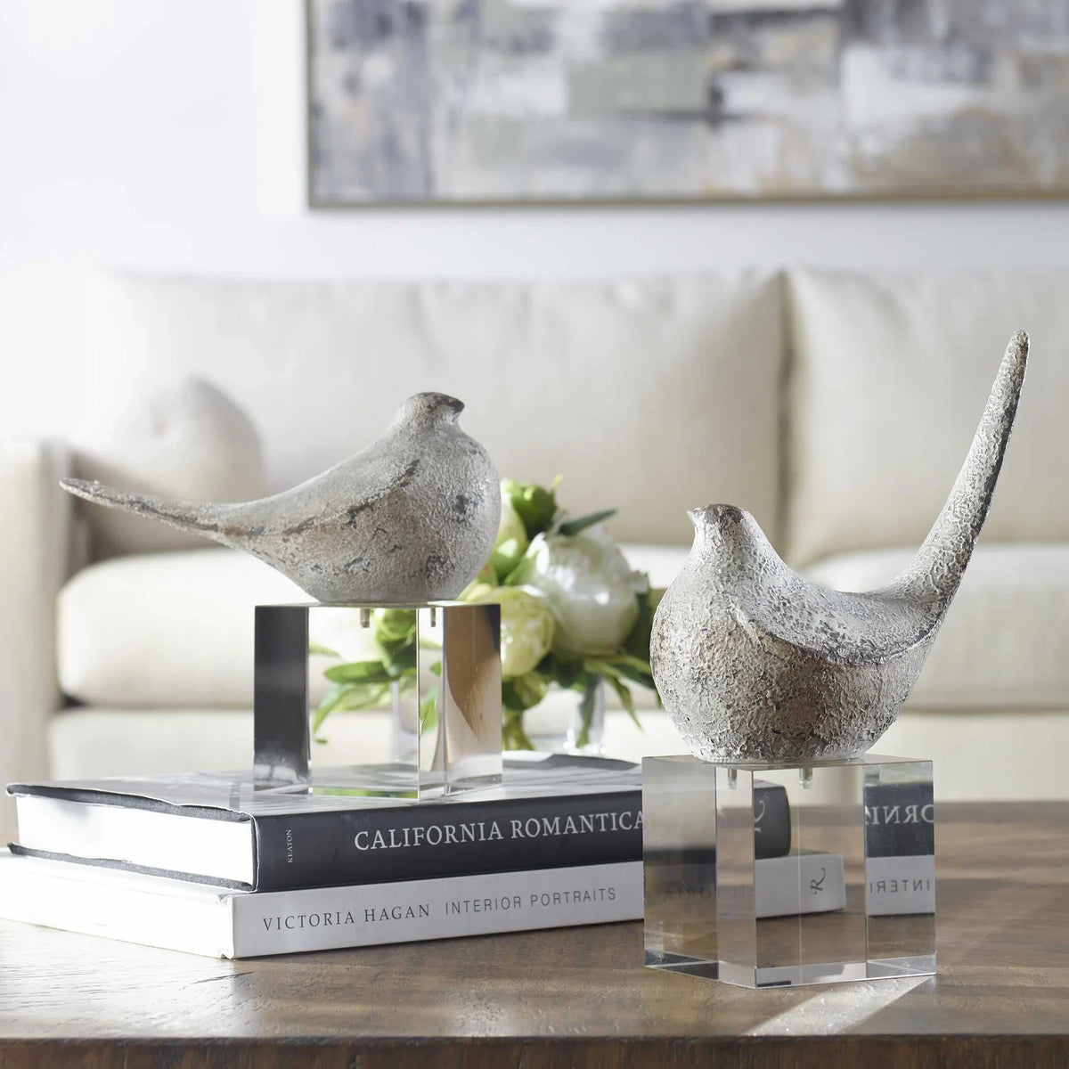 Bird Sculptures Set/2