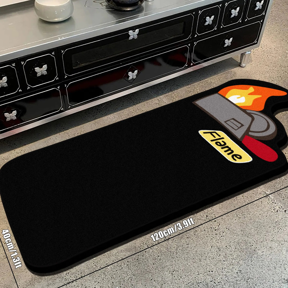 Modern Luxury Cigarette Print Carpet