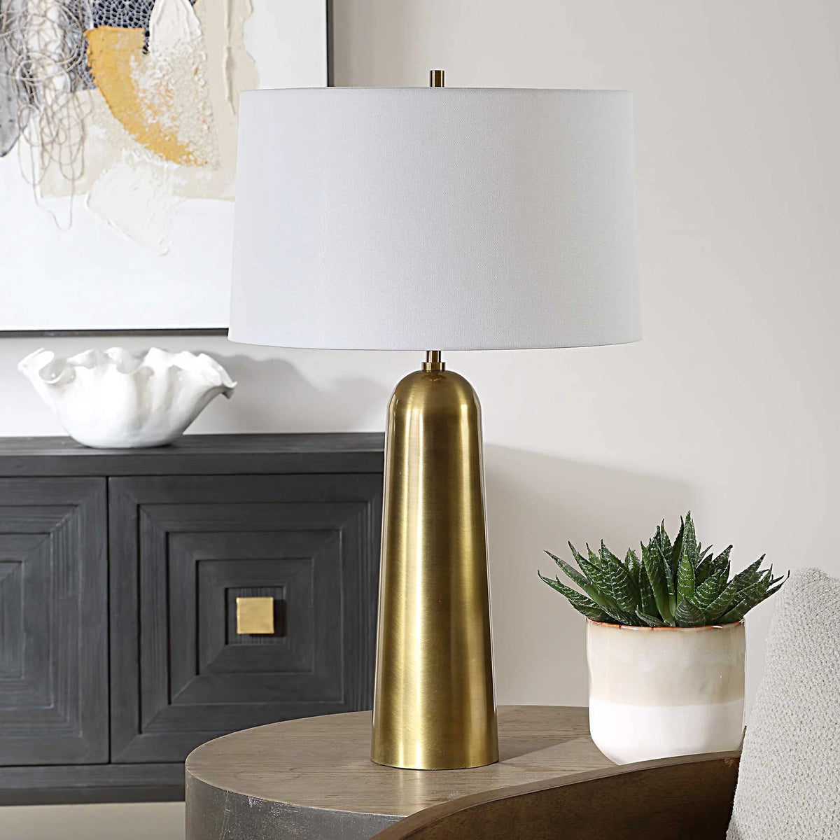 Brass Table Lamp