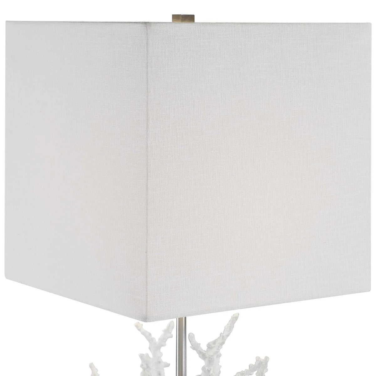 White Coral Table Lamp
