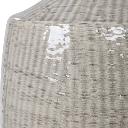 Light Gray Ceramic Table Lamp