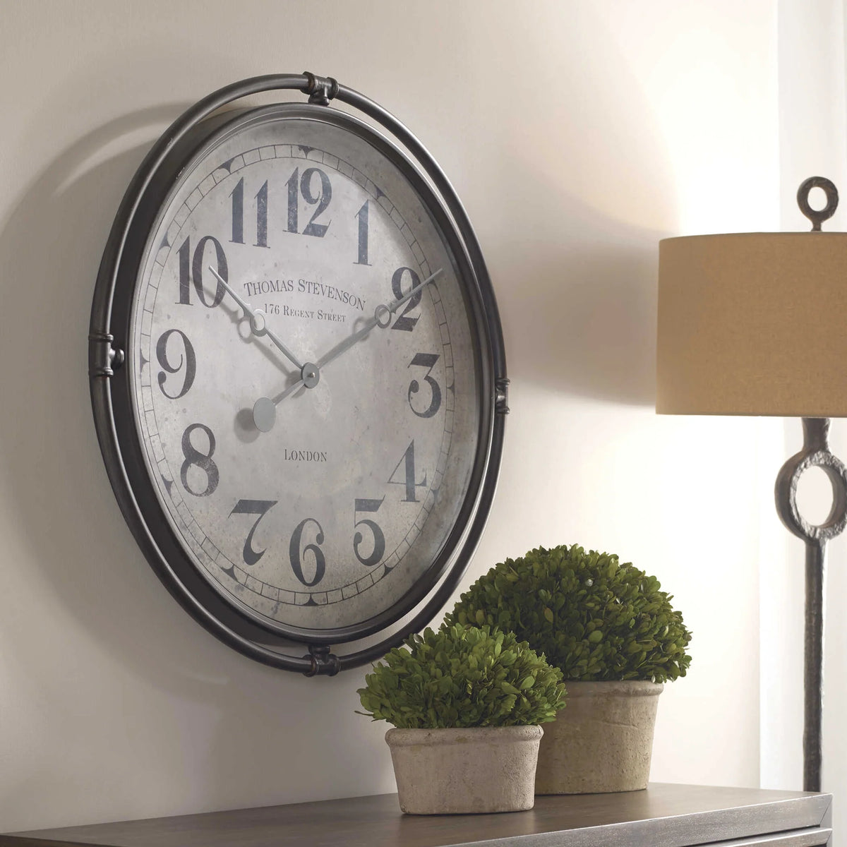Industrial Wall Clock