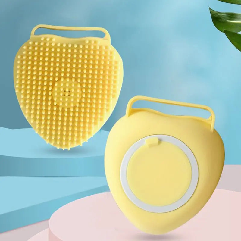 AquaPaws Pet Bath Brush - Effortless Grooming for Happy Pets