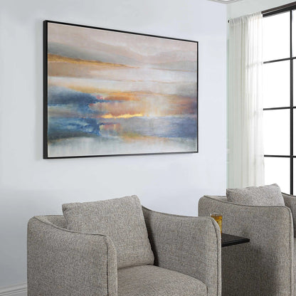 Hand-Painted Abstract Canvas Art