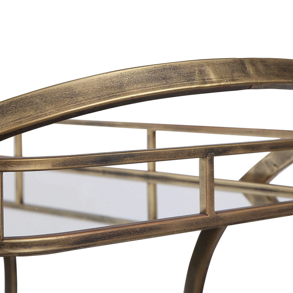 Gold Serving Cart