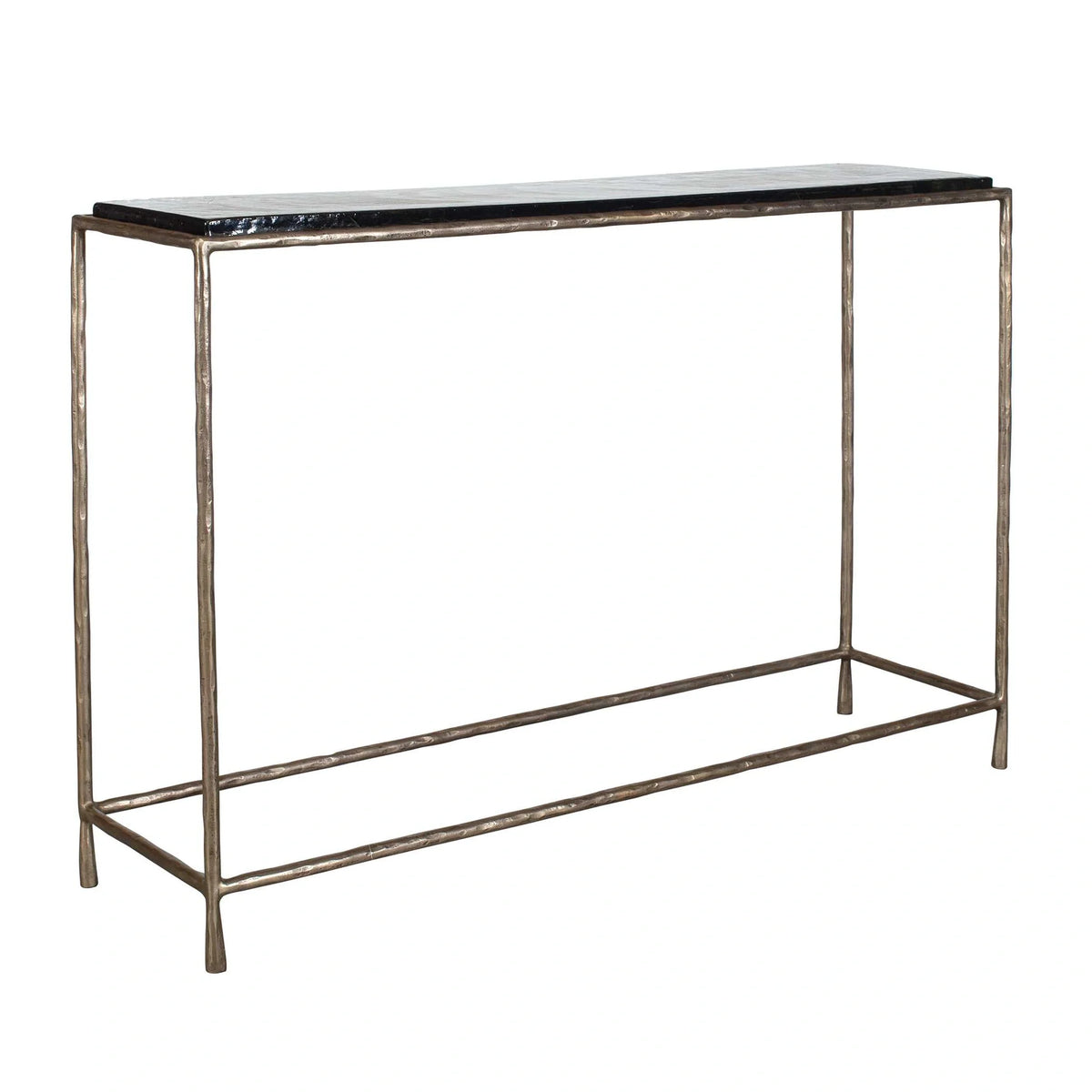 Minimalist Brass Console Table