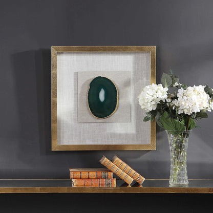 Agate Stone Shadow Box