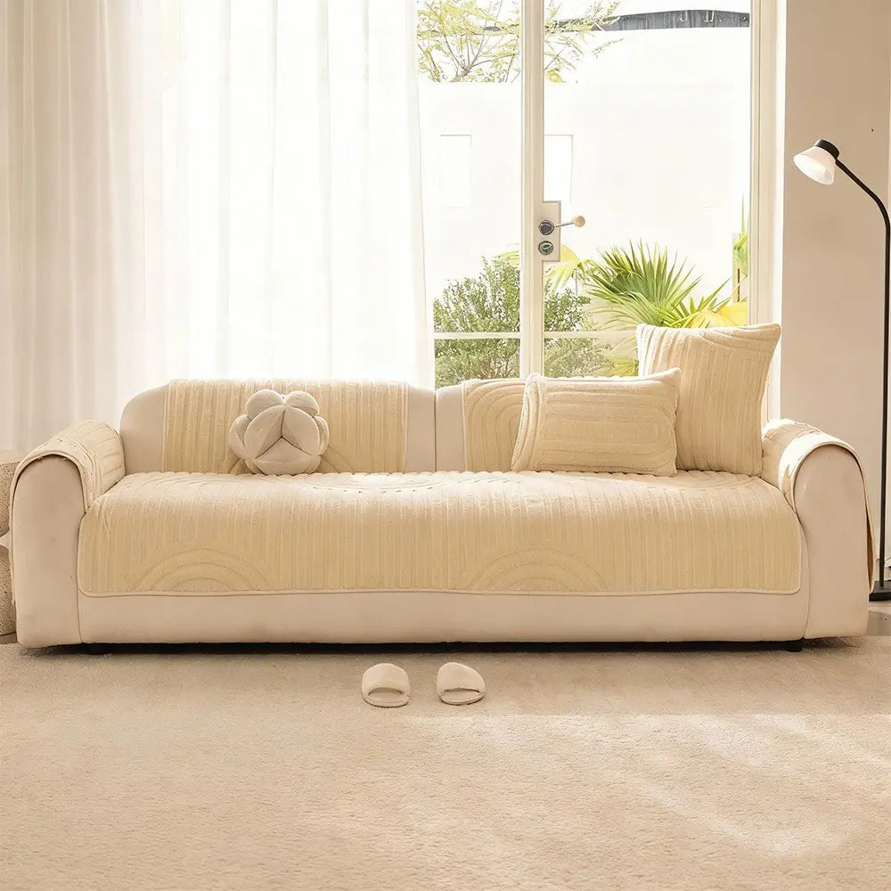 Soft Cotton Velvet Sofa Cushion
