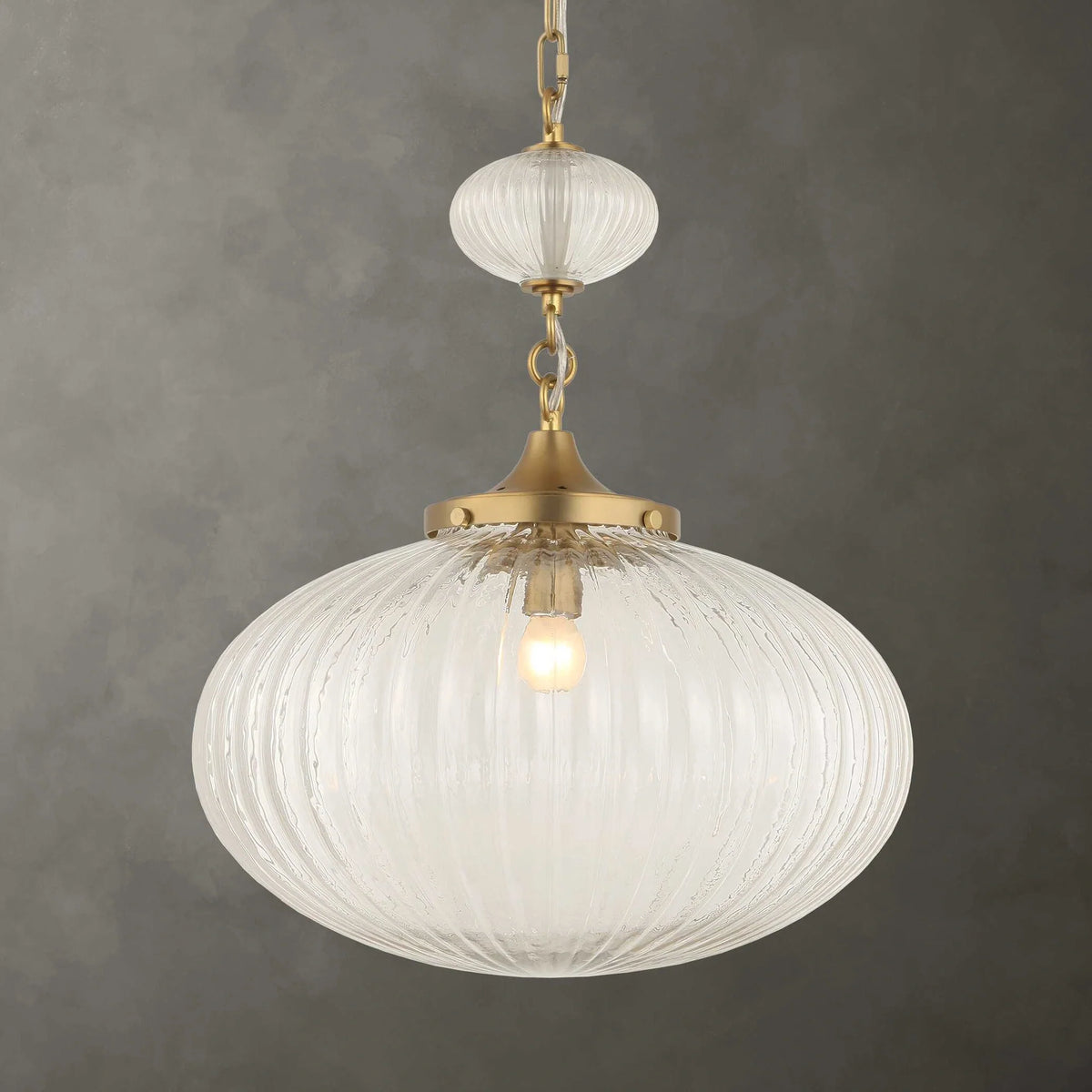 1 Light Glass Shade Pendant