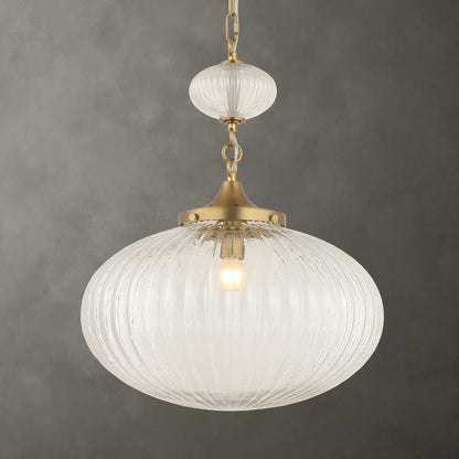 1 Light Glass Shade Pendant