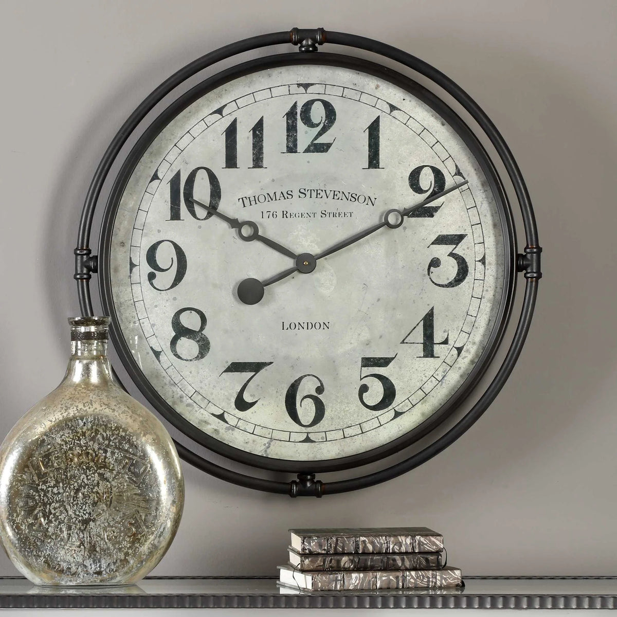 Industrial Wall Clock