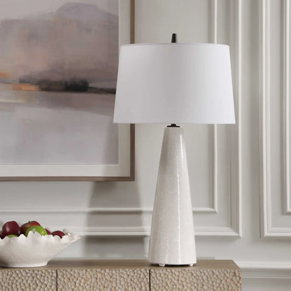 Ivory Glaze Table Lamp