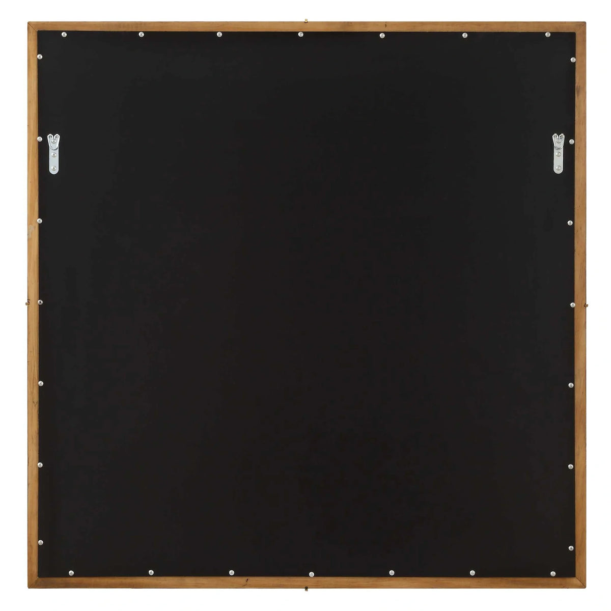 Square Walnut Wash Mirror