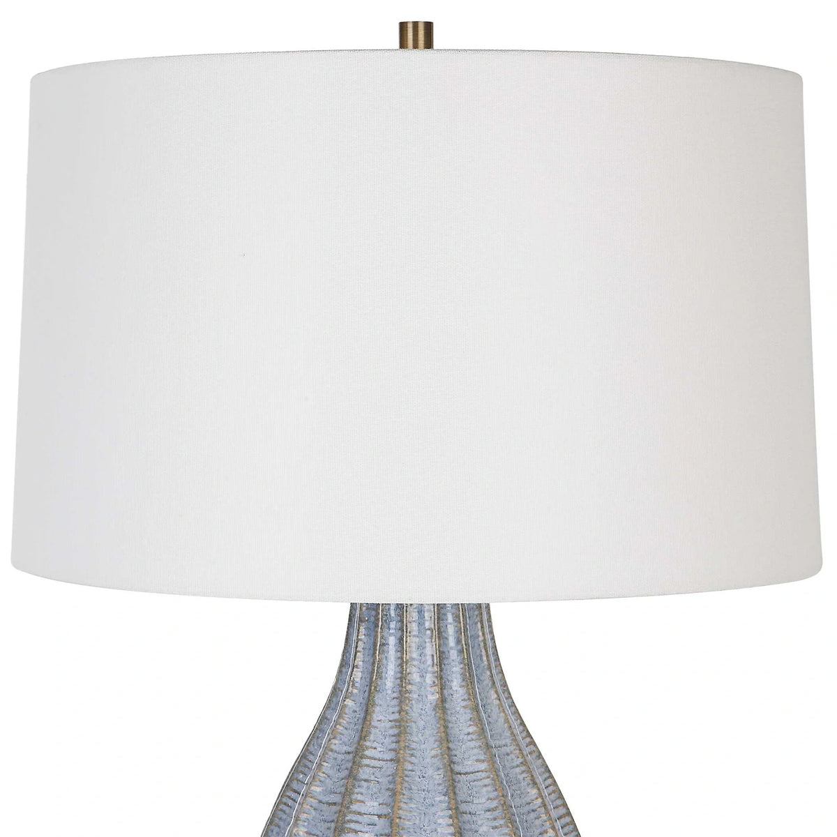 Blue Glaze Table Lamp