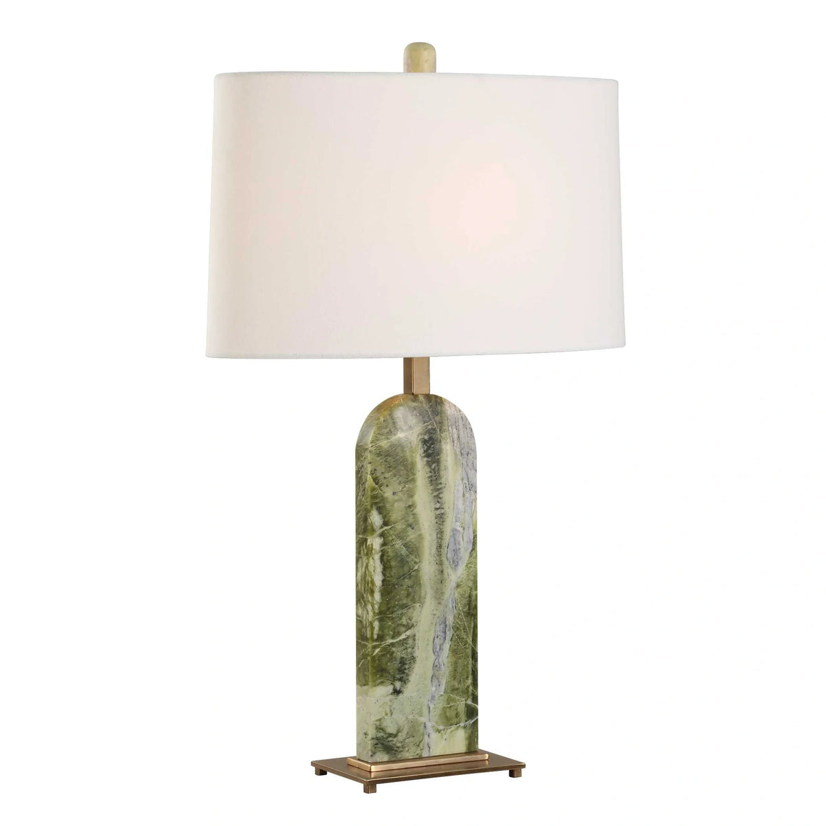 Green Marble Table Lamp