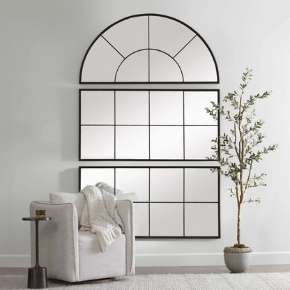 Iron Window Mirror