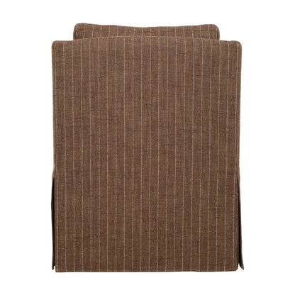 Pinstripe Swivel Chair