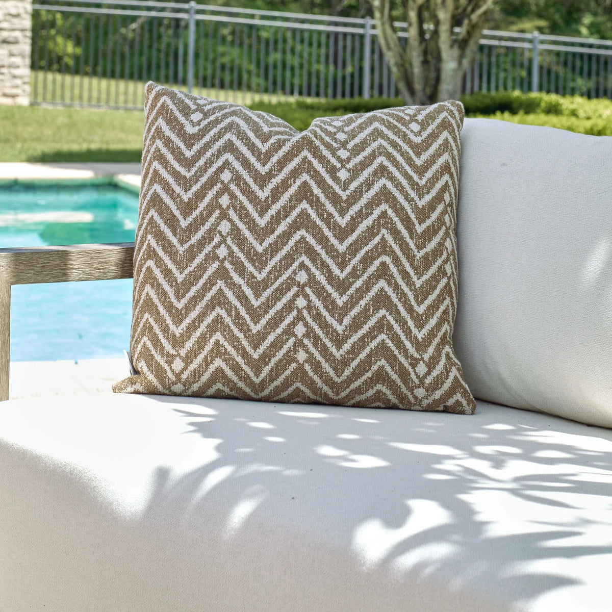 Toffee Outdoor Pillow