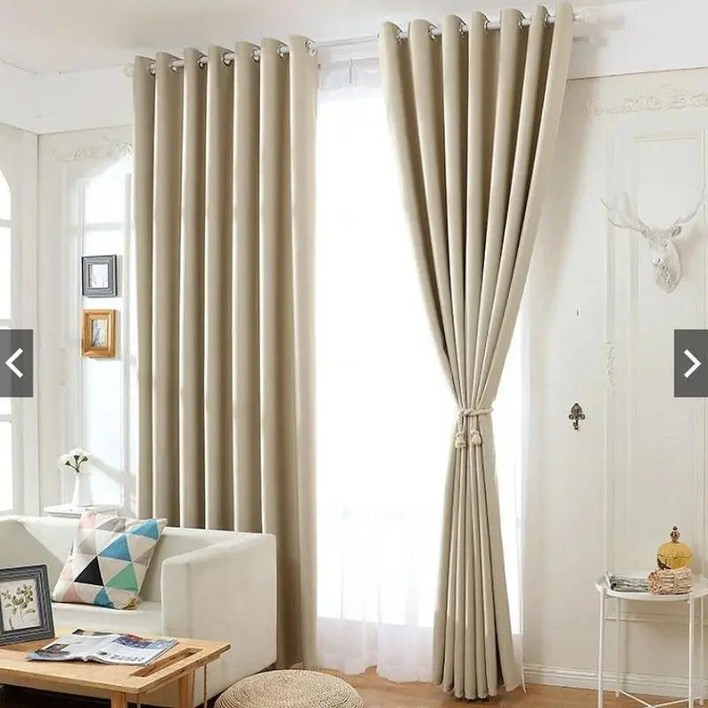 4 Panels Blackout Curtain Set – 2 Blackout Curtains + 2 Semi Sheer Curtains for Style and Light Control in Any Room