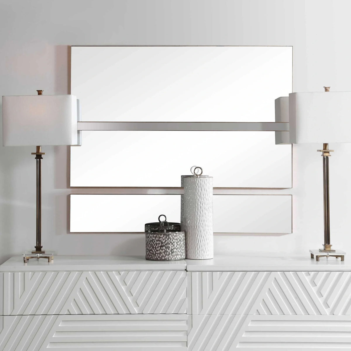 Gold Mirrors, Set of 3