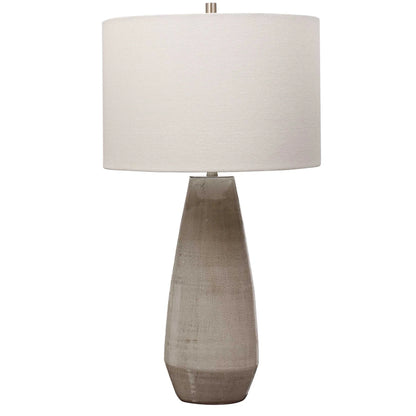 Taupe-Gray Table Lamp