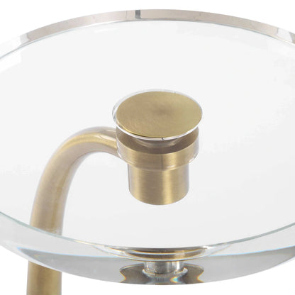 Brass Drink Table