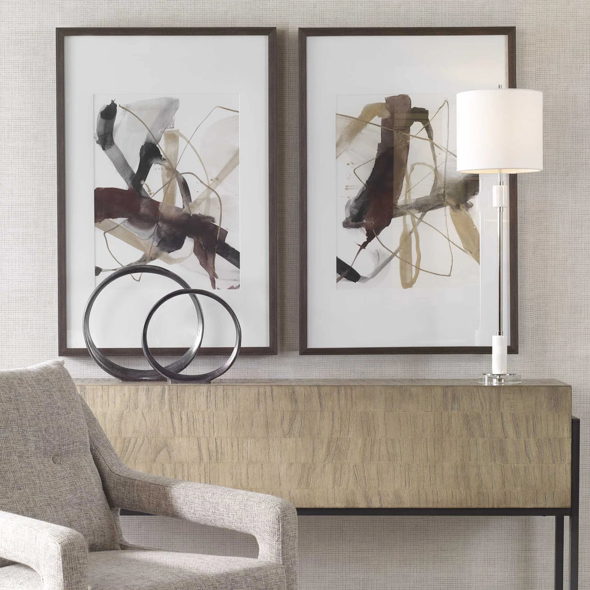 Abstract Prints, Set of 2