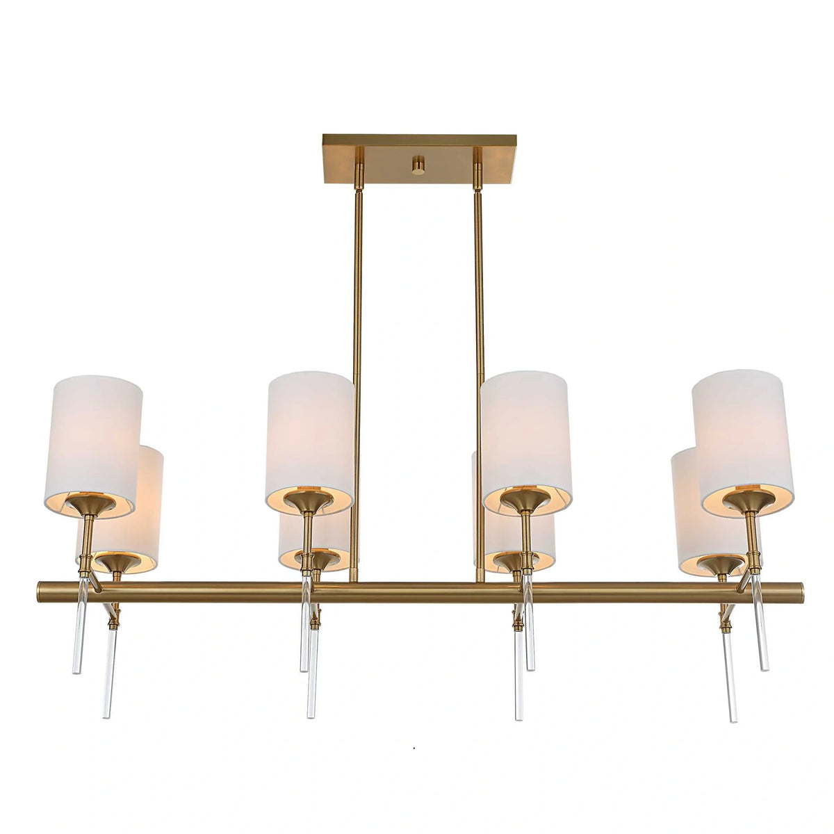 8-Light Linear Chandelier