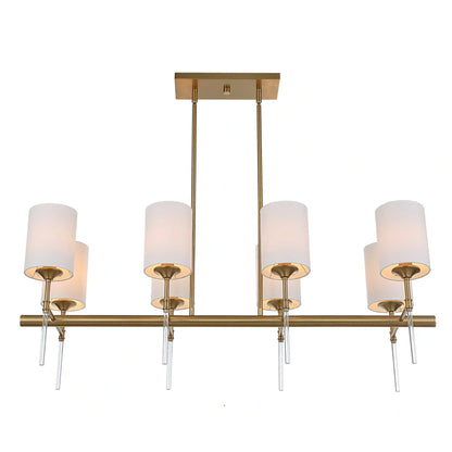 8-Light Linear Chandelier
