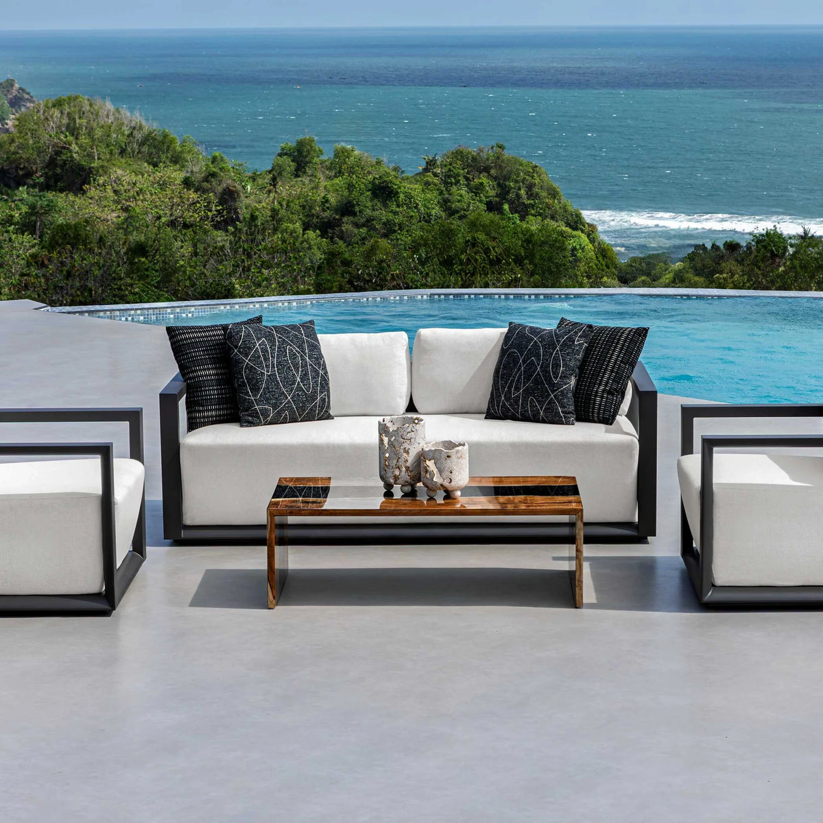 Outdoor Sculptural Sofa