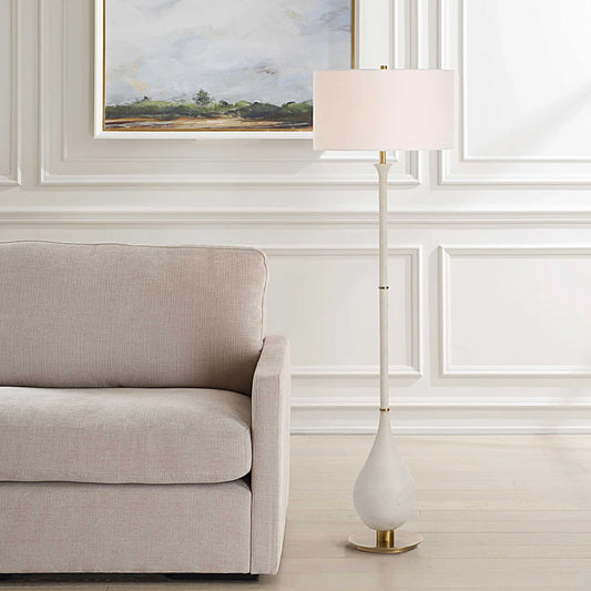 Ivory Floor Lamp