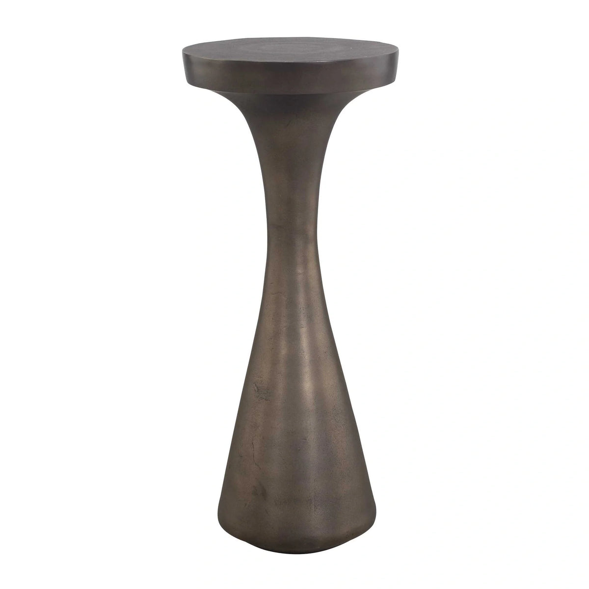 Indoor-Outdoor Bronze Drink Table