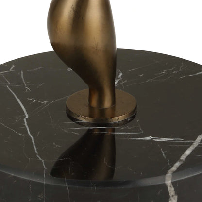 Sculptural Bronze Floor Lamp