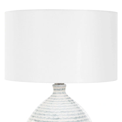 Horizontally Striped Table Lamp