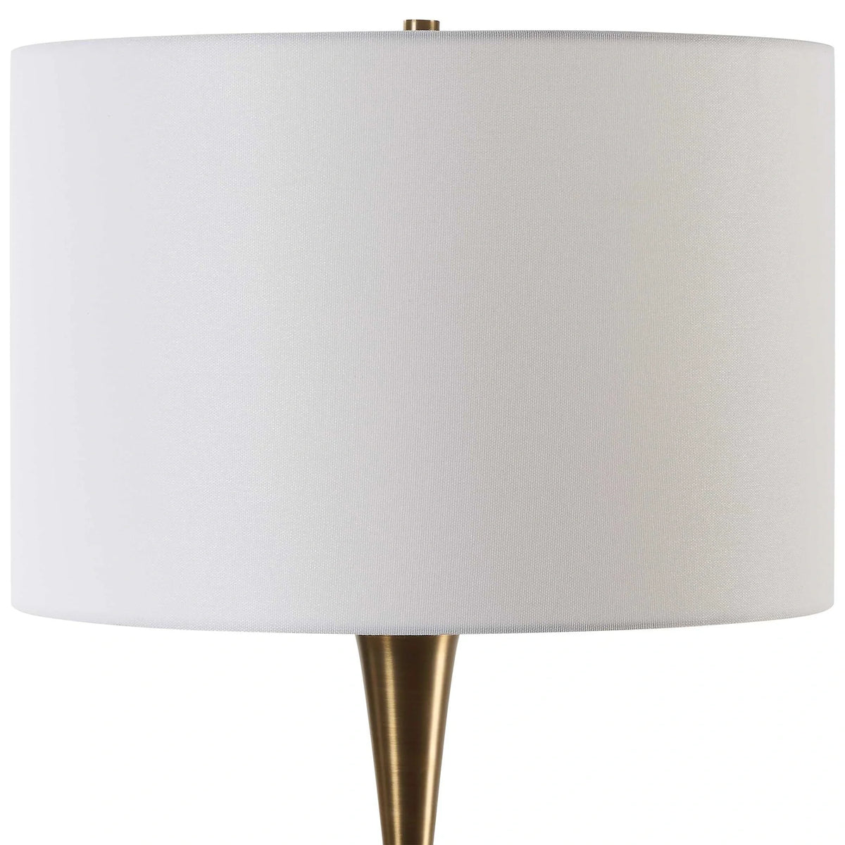 Green-Gray Glass Table Lamp