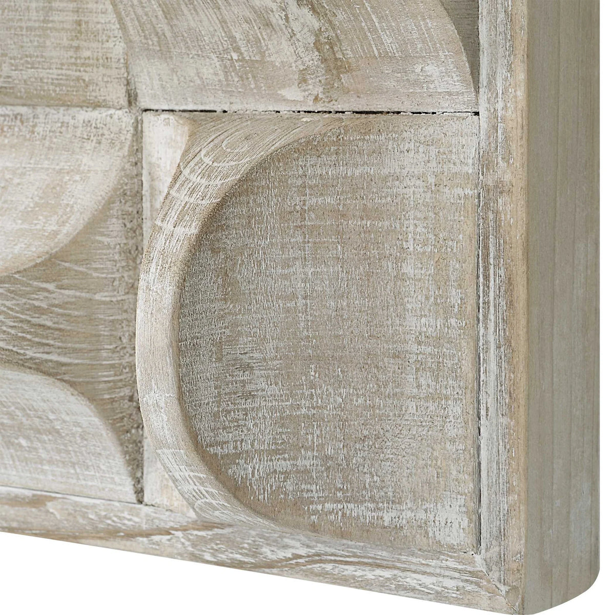 3D Scooped Wood Wall Panel