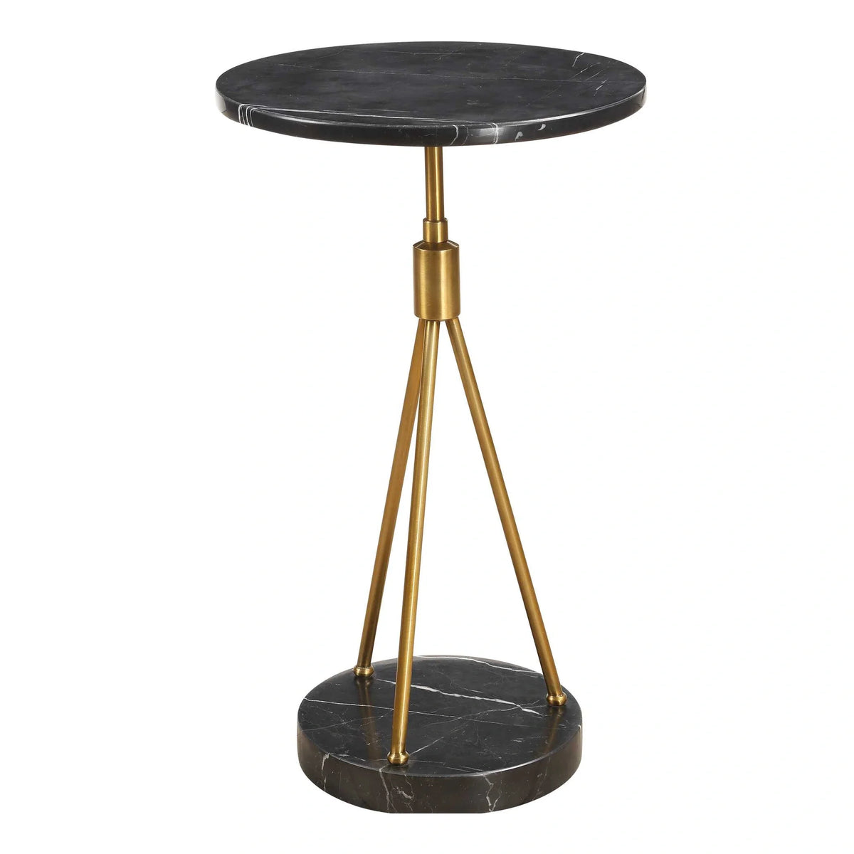 Black Marble Accent Table