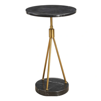 Black Marble Accent Table