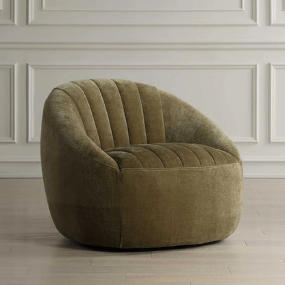 Moss Green Swivel Chair