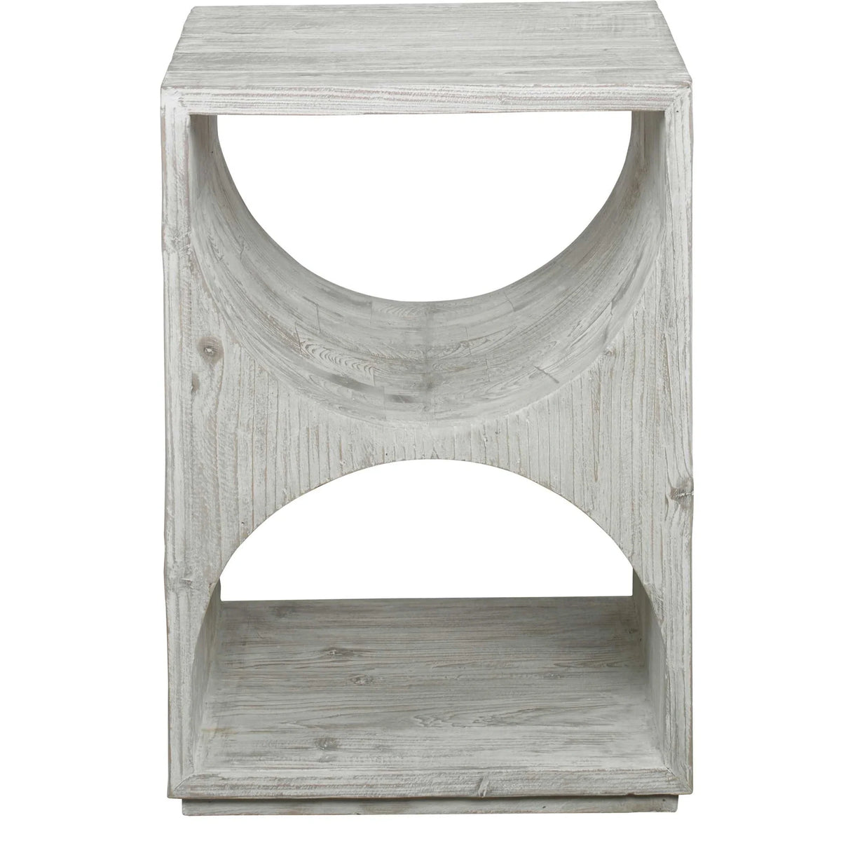 Scandinavian White Side Table