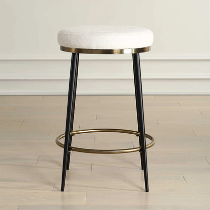 Cream Counter Stool