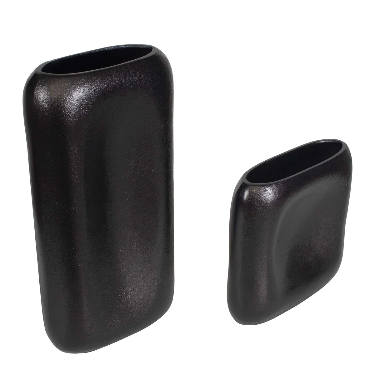 Dark Brown Vases Set/2