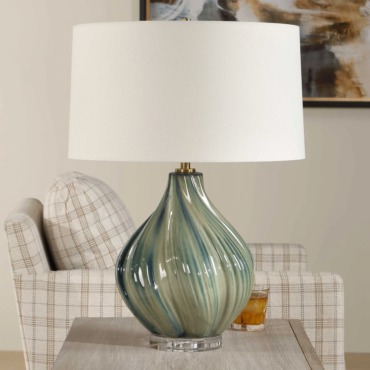 Green Table Lamp