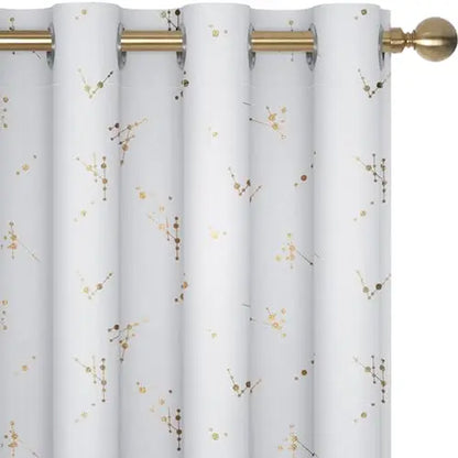 Blackout Curtain Panels | 100% Polyester, Thermal Insulated, Grommet Top | Wide Size Range, Set of 2