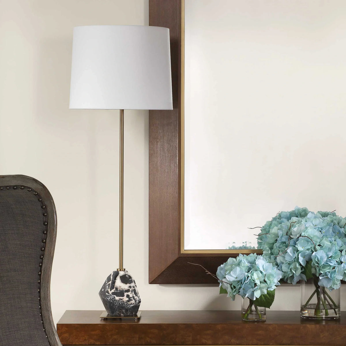 Panda Marble Buffet Lamp