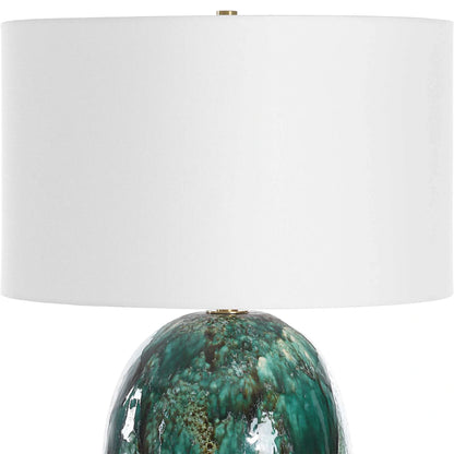 Green Table Lamp